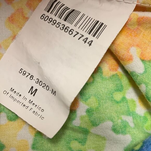 Womens Bio Bring It On Nursing Medical Colorful Rainbow Scrub Top Shirt‎ - Picture 5 of 5